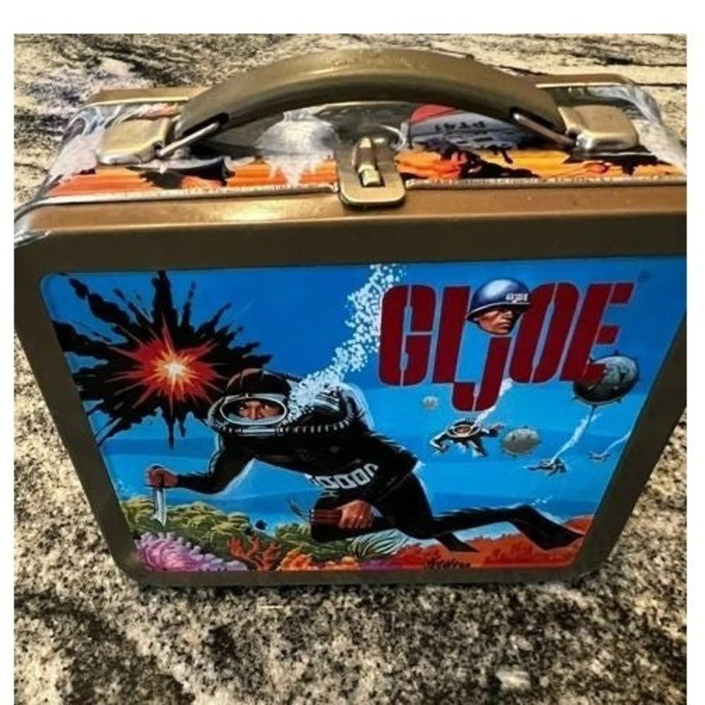 Hallmark G.I. Joe Lunch Box Unisex OS Multicolor Limited Edition 03488/19500 Tin